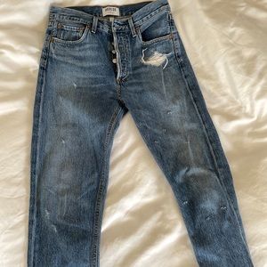 AGOLDE high waisted jeans